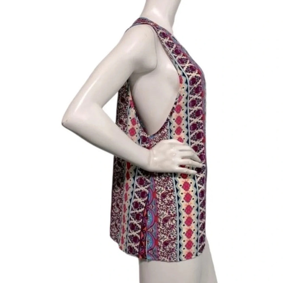 Show Me Your Mumu Arnold Tank Top Indie Sleaze Aztec Boho Print Size S - Picture 3 of 6